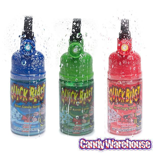 Quick Blast Fire Extinguisher Candy Spray Dispensers: 12-Piece Box - Candy Warehouse