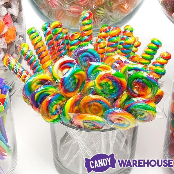 Rainbow Candy Bar Table Assortment - Candy Warehouse