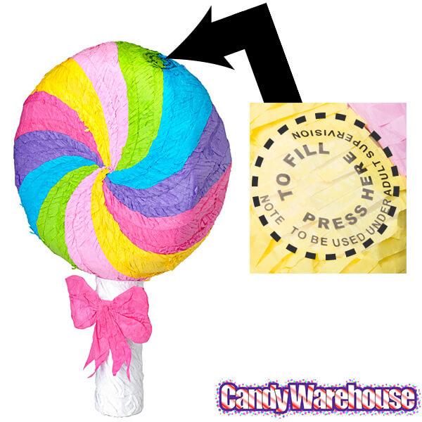 Rainbow Lollipop Pinata - Candy Warehouse