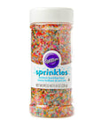 Rainbow Sparkling Sugar: 8-Ounce Bottle