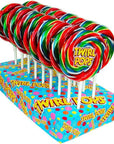 Rainbow Twirl Pops: 18-Piece Display - Candy Warehouse