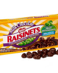 Raisinets Milk Chocolate Raisins Candy 3.1-Ounce Packs: 15-Piece Box - Candy Warehouse