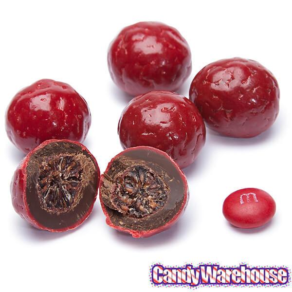 Raspberry Chocolate Pastels Candy: 2LB Bag - Candy Warehouse