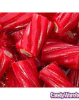 Raspberry Licorice Twists with Chocolate Centers: 6.3-Ounce Bag - Candy Warehouse