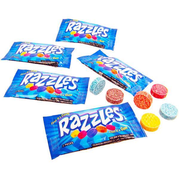 Razzles Candy 2-Packs: 240-Piece Box - Candy Warehouse