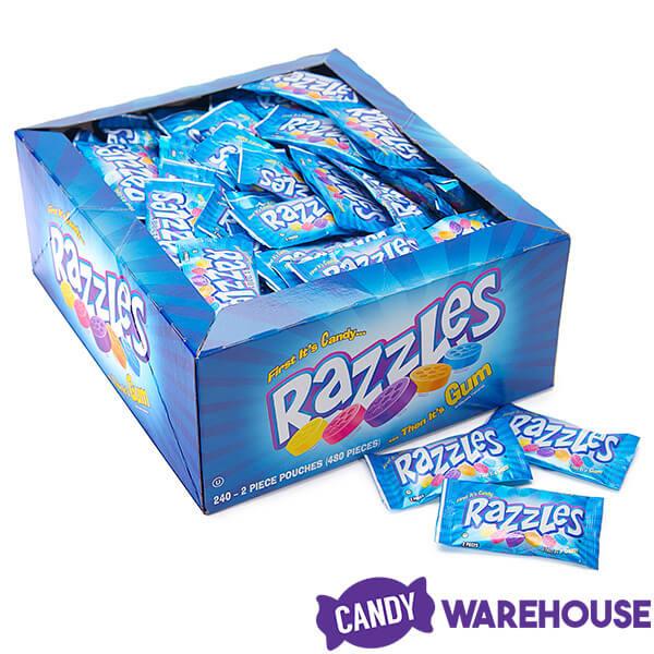 Razzles Candy 2-Packs: 240-Piece Box – Candy Warehouse