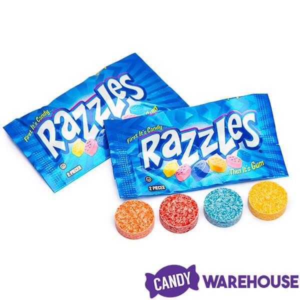 Razzles Candy 2-Packs: 240-Piece Box - Candy Warehouse