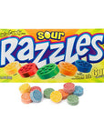 Razzles Candy Packs - Sour: 24-Piece Box - Candy Warehouse