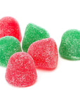 Red and Green Jumbo Gumdrops Candy: 5LB Bag