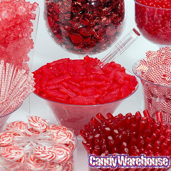 Red Candy Buffet Kit: 25 to 50 Guests - Candy Warehouse