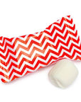 Red Chevron Stripe Wrapped Butter Mint Creams: 300-Piece Case