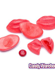 Red Gummy Lips Candy: 1KG Bag - Candy Warehouse