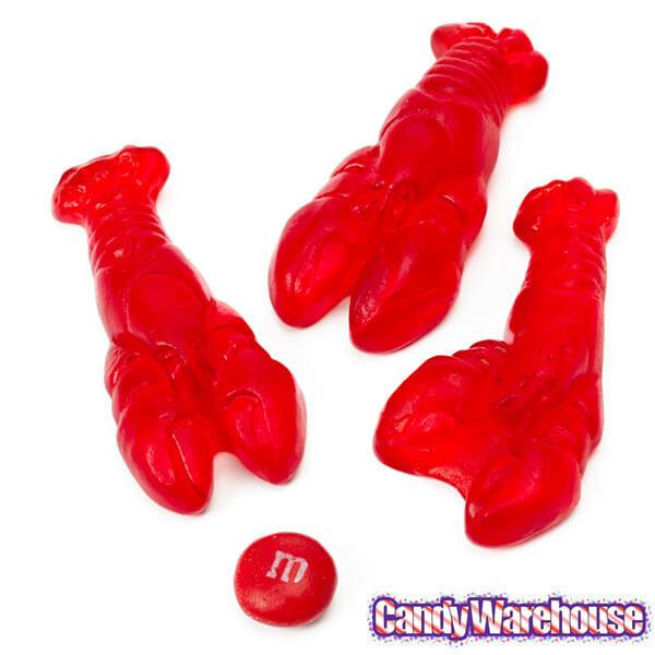 Red Gummy Lobsters: 5LB Bag - Candy Warehouse