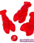 Red Gummy Lobsters: 5LB Bag - Candy Warehouse