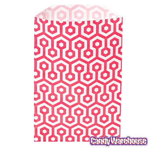 Red Honeycomb Candy Bags: 25-Piece Pack - Candy Warehouse