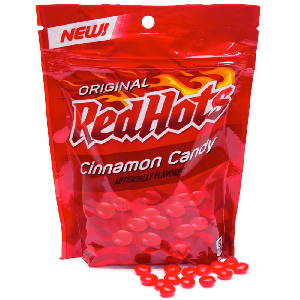 Red Hots Cinnamon Imperials Candy: 10-Ounce Bag - Candy Warehouse