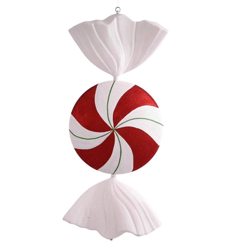 Red Peppermint Candy Ornament: 18.5 Inch - Candy Warehouse