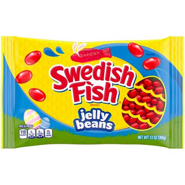 Red Swedish Fish Jelly Beans Candy: 13-Ounce Bag – Candy Warehouse