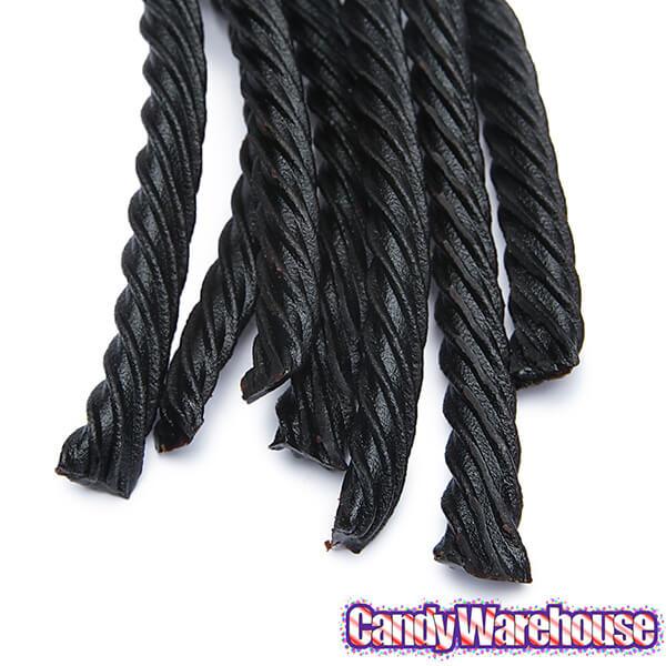 Red Vines Black Licorice Twists Candy: 3.5LB Tub - Candy Warehouse