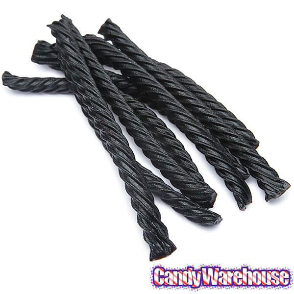 Red Vines Black Licorice Twists Candy: 3.5LB Tub - Candy Warehouse