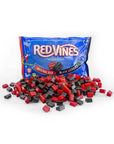 Red Vines Original Red & Black Licorice Mixed Bites: 1LB Bag - Candy Warehouse