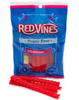 Red Vines Sugar Free Licorice Twists 5-Ounce Bags - Strawberry: 12-Piece Box - Candy Warehouse