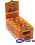 Reed's Hard Candy Rolls - Butterscotch: 24-Piece Box - Candy Warehouse