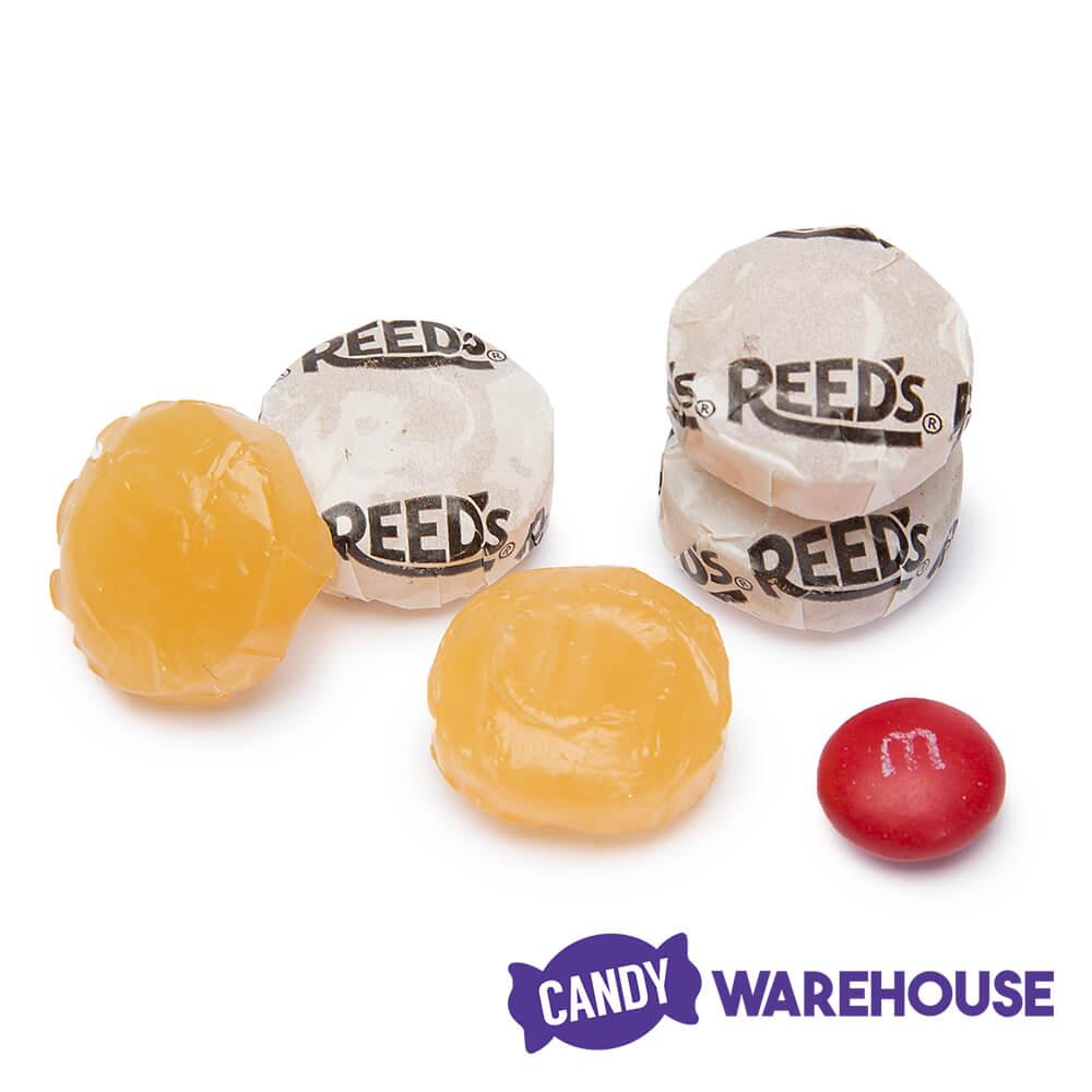 Reed's Hard Candy Rolls - Butterscotch: 24-Piece Box - Candy Warehouse