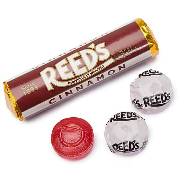 Reed's Hard Candy Rolls - Cinnamon: 24-Piece Box - Candy Warehouse