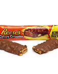 Reese's Crispy Crunchy King Size Candy Bars: 18-Piece Box