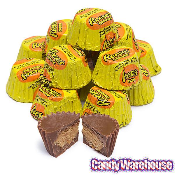 Reese&#39;s Crunchy Peanut Butter Cups Miniatures: 18-Ounce Bag - Candy Warehouse