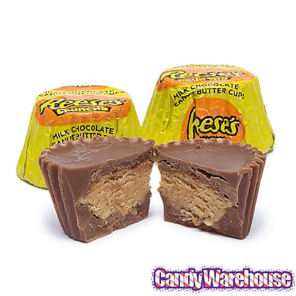 Reese&#39;s Crunchy Peanut Butter Cups Miniatures: 18-Ounce Bag - Candy Warehouse