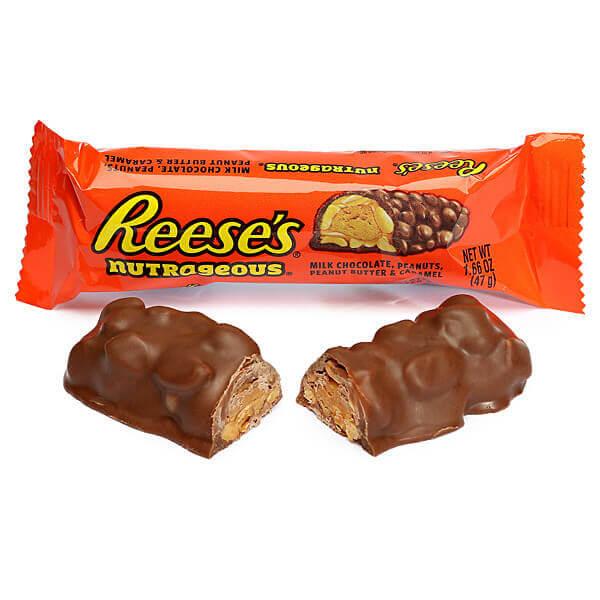 Reese's NutRageous Candy Bars: 18-Piece Box - Candy Warehouse