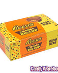 Reese's Peanut Butter Big Cups Stuffed with Reese's Pieces Candy King Size Packs: 16-Piece Box