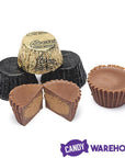 Reese's Peanut Butter Cups Color Combo - Black and Gold: 400-Piece Box - Candy Warehouse