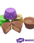 Reese's Peanut Butter Cups Color Combo - Purple, Green and Gold: 600-Piece Box