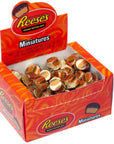 Reese's Peanut Butter Cups Miniatures: 105-Piece Box - Candy Warehouse