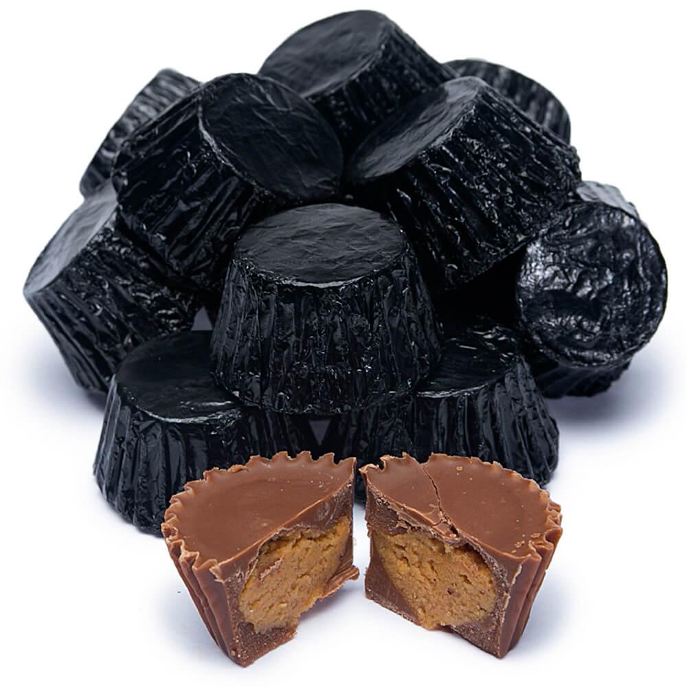 Reese's Peanut Butter Cups Miniatures - Black: 200-Piece Bag - Candy Warehouse