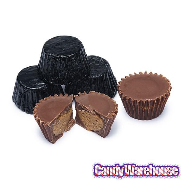 Reese's Peanut Butter Cups Miniatures - Black: 200-Piece Bag - Candy Warehouse