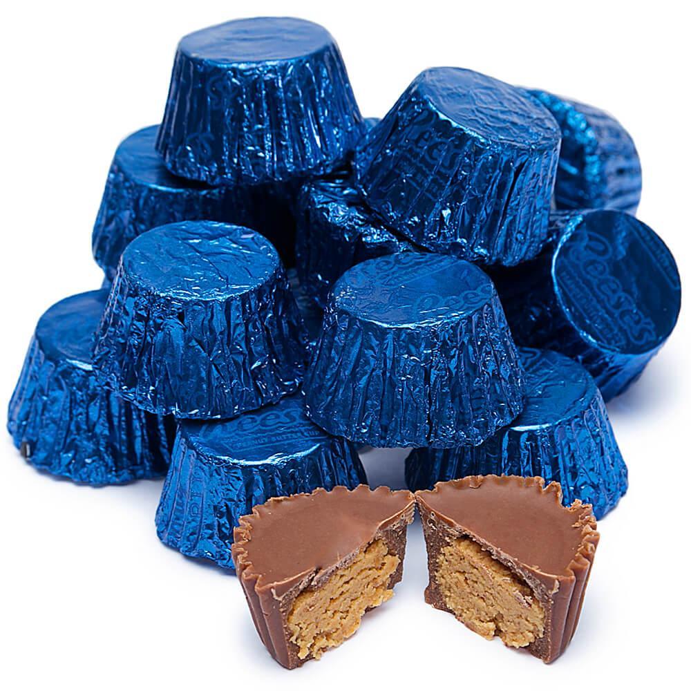 Reese's Peanut Butter Cups Miniatures - Dark Blue: 200-Piece Bag - Candy Warehouse