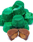 Reese's Peanut Butter Cups Miniatures - Dark Green: 200-Piece Bag - Candy Warehouse