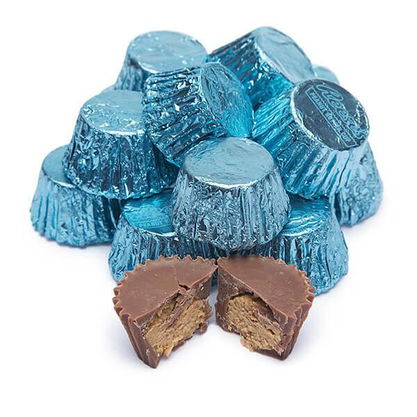 Reese&#39;s Peanut Butter Cups Miniatures - Light Blue: 200-Piece Bag - Candy Warehouse