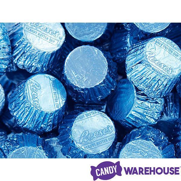 Reese&#39;s Peanut Butter Cups Miniatures - Light Blue: 200-Piece Bag - Candy Warehouse