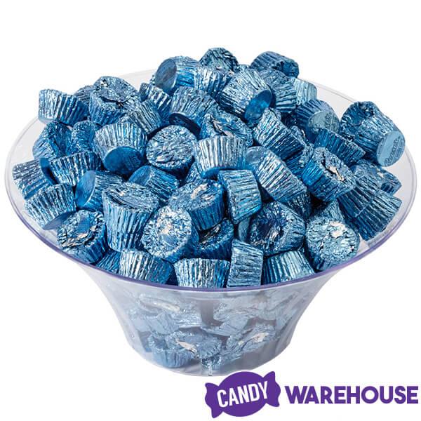 Reese&#39;s Peanut Butter Cups Miniatures - Light Blue: 200-Piece Bag - Candy Warehouse