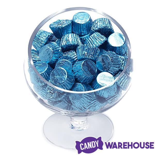 Reese&#39;s Peanut Butter Cups Miniatures - Light Blue: 200-Piece Bag - Candy Warehouse