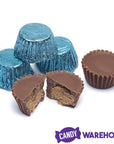 Reese's Peanut Butter Cups Miniatures - Light Blue: 200-Piece Bag - Candy Warehouse