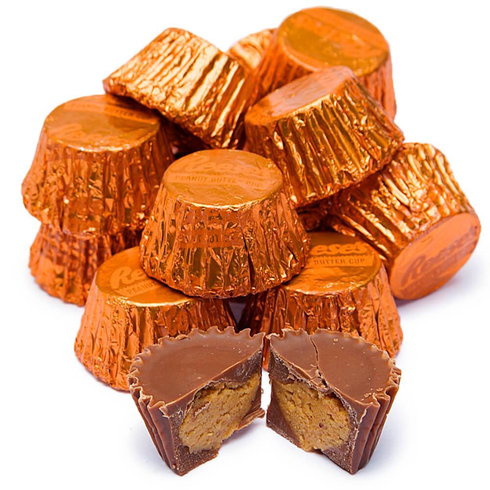 Reese's Peanut Butter Cups Miniatures - Orange: 200-Piece Bag - Candy Warehouse