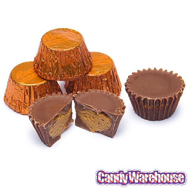 Reese's Peanut Butter Cups Miniatures - Orange: 200-Piece Bag - Candy Warehouse