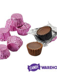 Reese's Peanut Butter Cups Miniatures - Pink: 200-Piece Bag