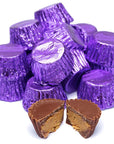 Reese's Peanut Butter Cups Miniatures - Purple: 200-Piece Bag - Candy Warehouse